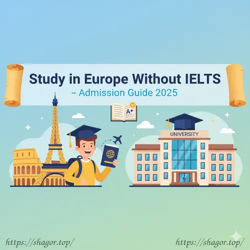 Europe er kon desh gulo te IELTS chara admission possible