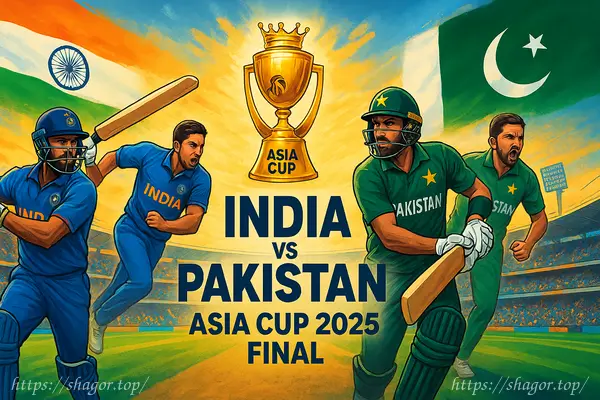 Live Cricket Today: India vs Pakistan Asia Cup 2025 Final – Watch Online